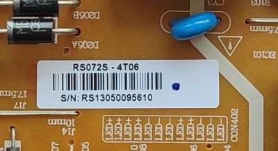 FUENTE DE PODER PARA TV RCA / NUMERO DE PARTE RS072S-4T06 / 3BS0003201GP / RE46HQ0556-20130128 / PANEL HV320WX2-QYE200 / MODELO LED32B30RQ	 - Imagen 3